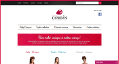 Desktop Screenshot of corbindesigner.com